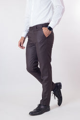 Formal Active Waist Purple Taupe Pants